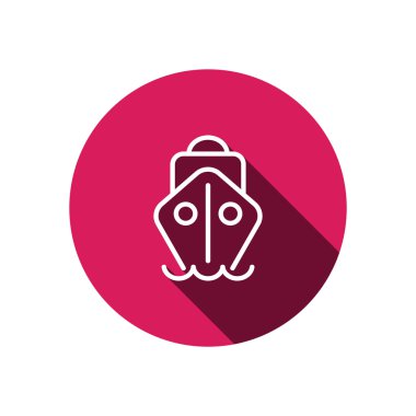 Basit römorkör web simgesi 