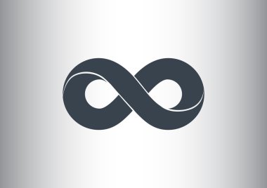 Sonsuzluk sembolü web simgesi 