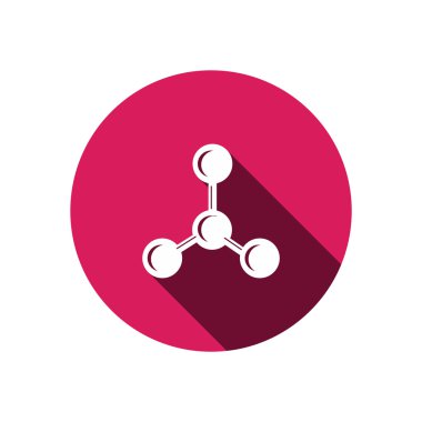 Moleküler bileşik web simgesi 