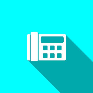 Faks telefon web simgesi