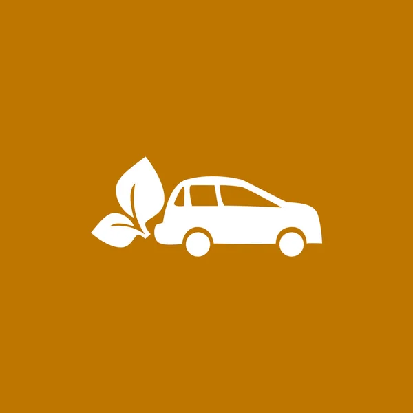 Eko yakıt basit simgesi — Stok Vektör