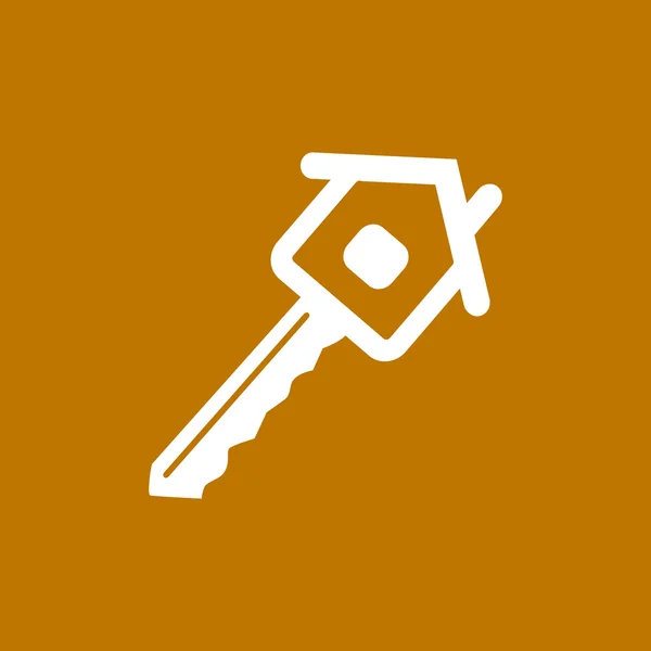 House key web icon — Stock Vector