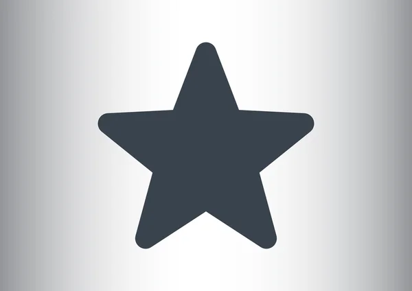 Einfaches Star-Web-Symbol — Stockvektor