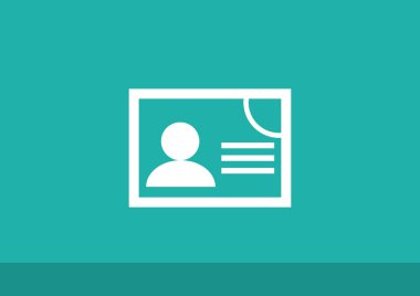 Belge belirleyici kimlik web simgesi 