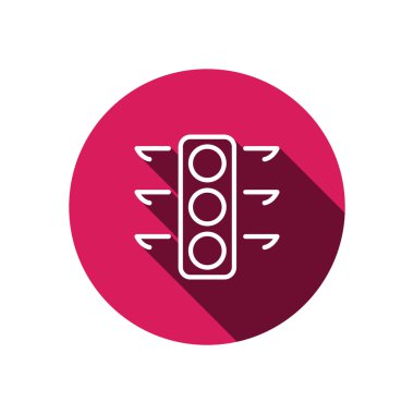 trafik ışıkları web simgesi 