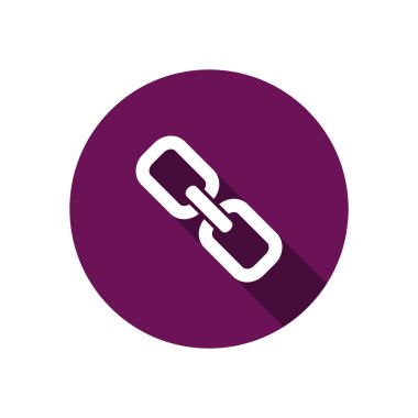 Basit zincir web simgesi 