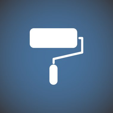 Boya silindiri web simgesi 