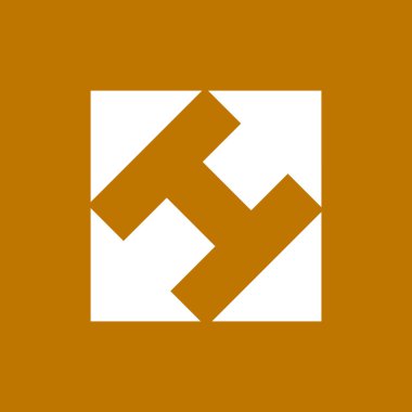 Kare üçgen simgesiyle 