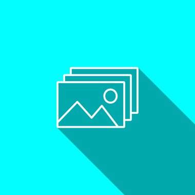 Manzara resim web simgesi 