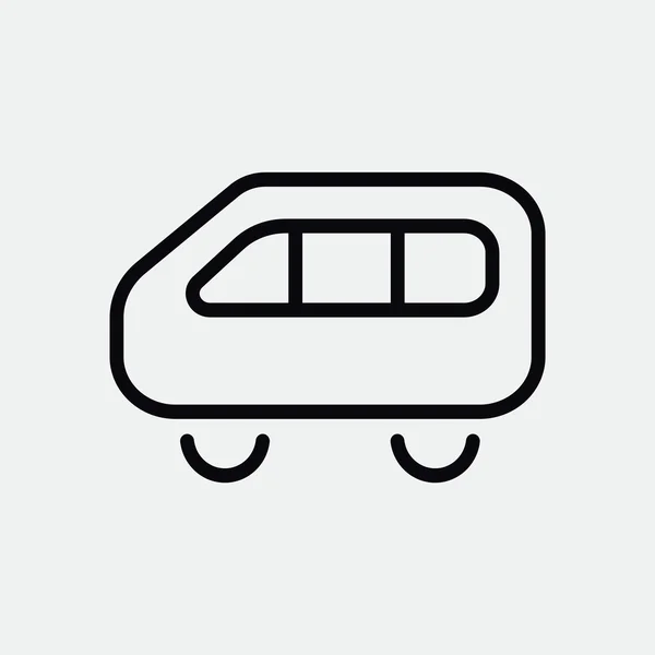 Sencillo icono web bus — Archivo Imágenes Vectoriales