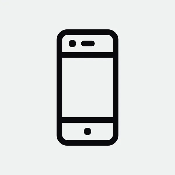 Απλό smartphone με κενή οθόνη — Διανυσματικό Αρχείο