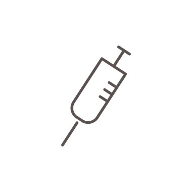 vektör şırınga simgesi