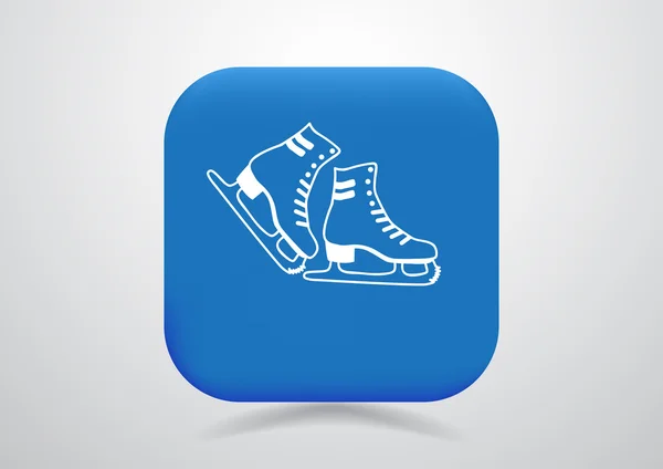 Skates web icon — Stock Vector