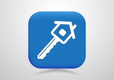 Ev anahtar web simgesi