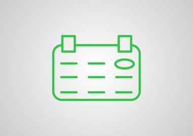 Web takvim simgesini