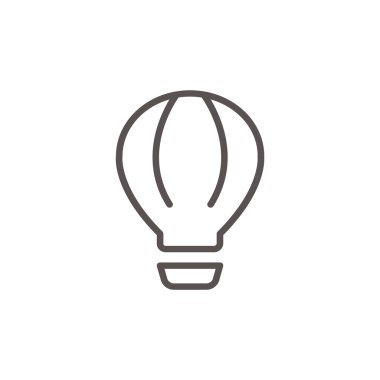 Balon aerostat web simgesi 