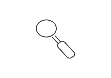 Basit büyüteç simgesini 