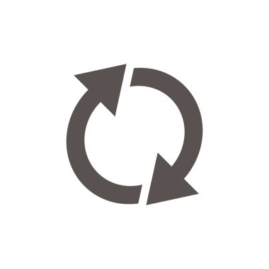 Oklar web simgesi olan daire 