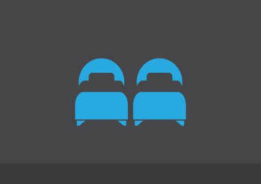 İki Yatak web simgesi 