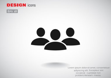 Grup kişi simgesi