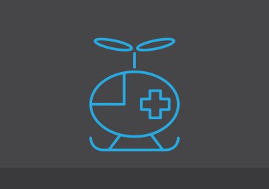  Tıbbi helikopter simgesi