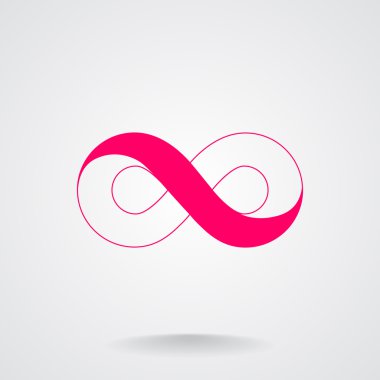 Sonsuzluk sembolü web simgesi 