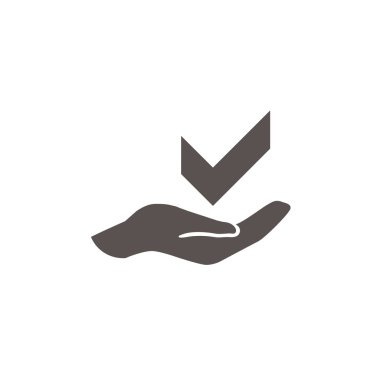 el web simgesi üzerinde onay işareti