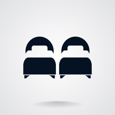 İki Yatak web simgesi 