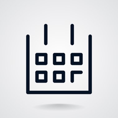 Web takvim simgesini