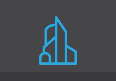 Büyük şehir basit web simgesi