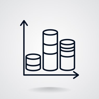 iş büyüyen Grafik sunumu