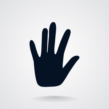 Avuç web simgesi 
