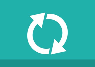 Oklar web simgesi olan daire 