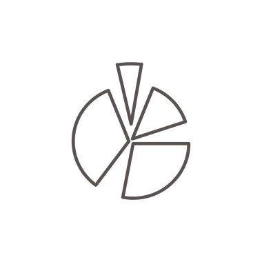 Yuvarlak Infographic web simgesi 