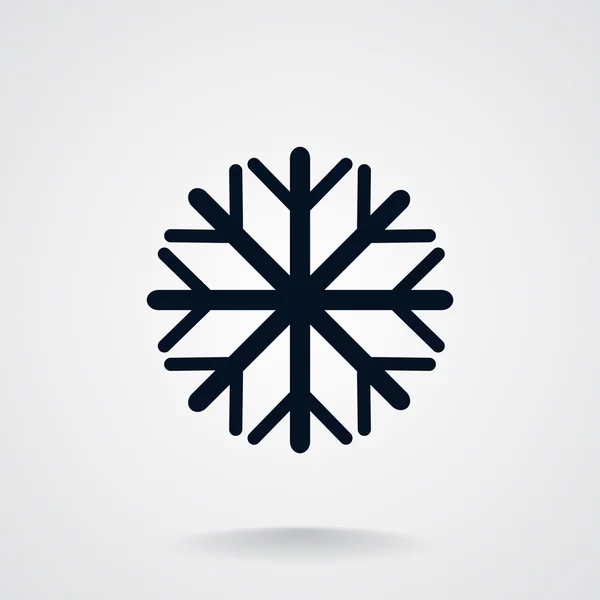 Ícone web floco de neve —  Vetores de Stock