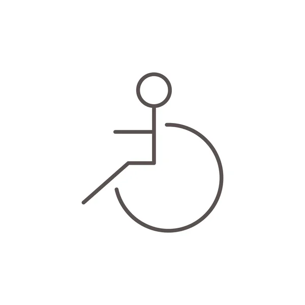 Zakázáno na jednoduché ikonu vozíku — Stockový vektor