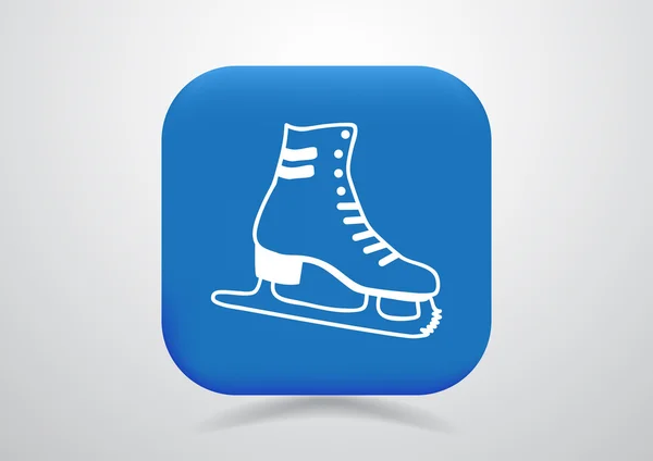 Skate zapato web icono — Archivo Imágenes Vectoriales