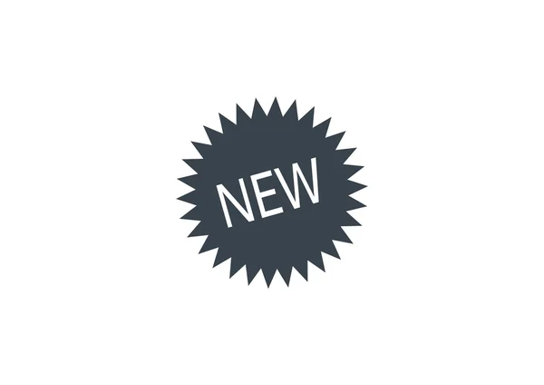 Nieuwe sticker label pictogram — Stockvector
