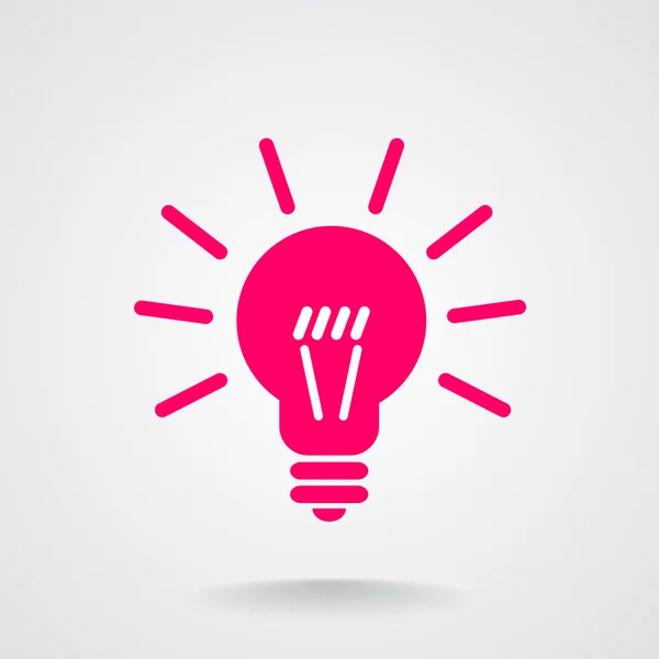 Signo de luz ideas — Vector de stock