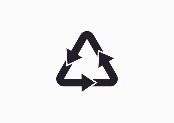 Symbole de recyclage des déchets — Image vectorielle