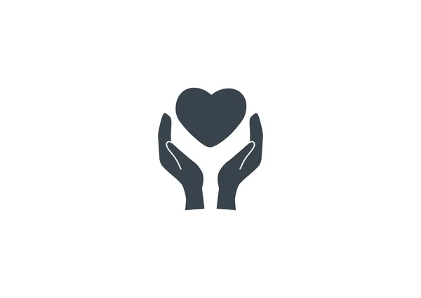 Charity web icon — Stock Vector