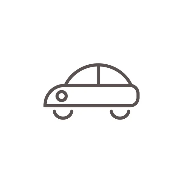 Einfache Auto Web-Ikone — Stockvektor