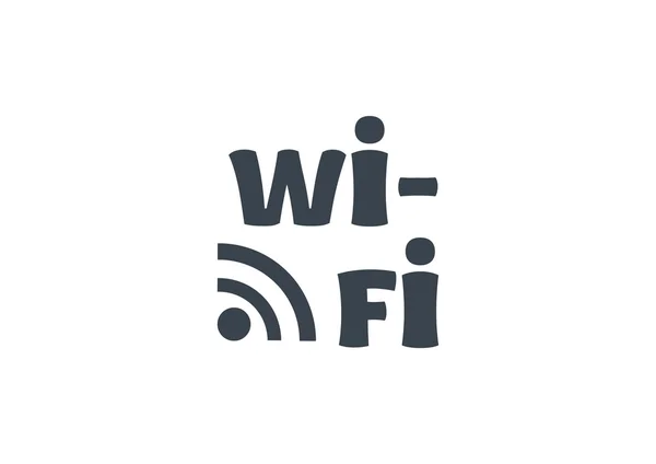 Wi-Fi pictogramă web — Vector de stoc