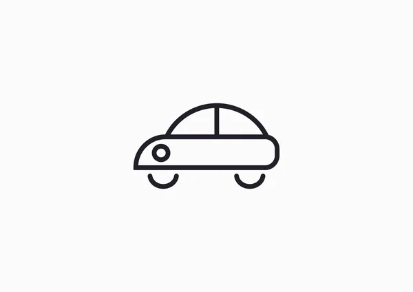 Simple car web icon — Stock Vector