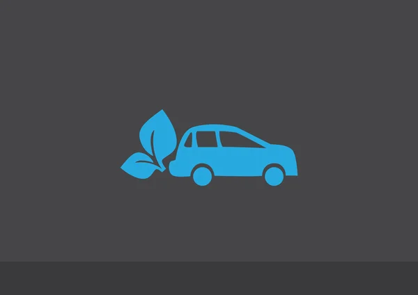 Eco combustible icono simple — Vector de stock