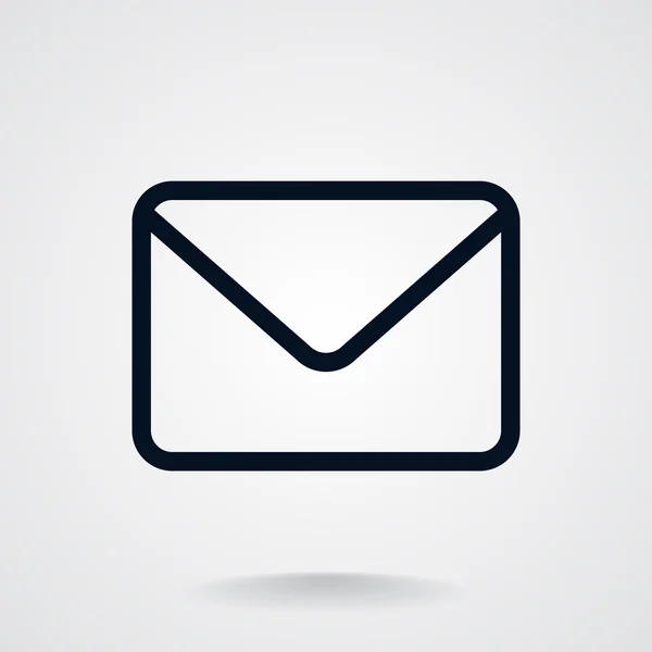 Ícone da web de email — Vetor de Stock