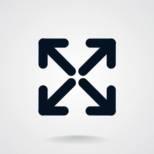 Icono de flechas simples — Archivo Imágenes Vectoriales