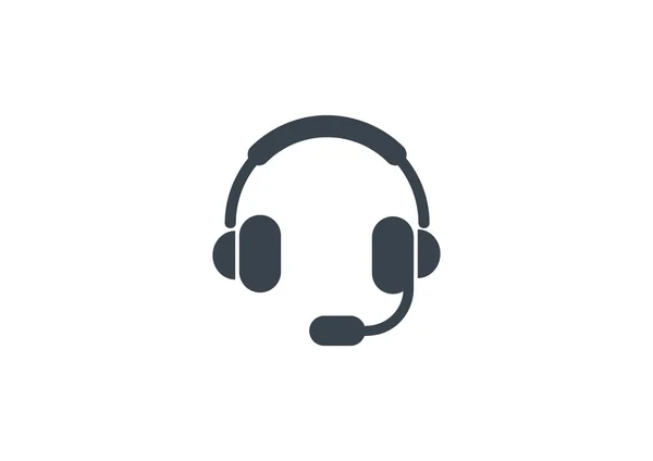 Headphones ícone web —  Vetores de Stock
