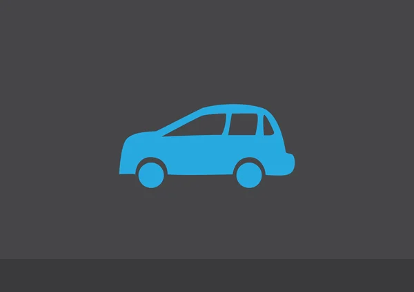 Icono web de coche simple — Archivo Imágenes Vectoriales