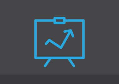 iş büyüyen Grafik sunumu